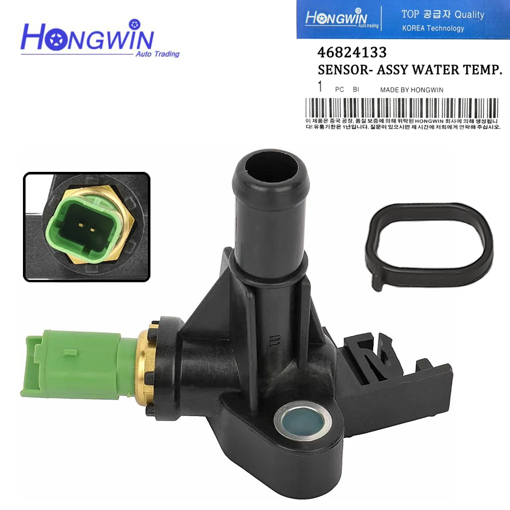 46824133 New Engine Coolant Temperature Sensor ECT For Fiat Doblo Panda Punto Siena 71716685 71719393 1830318 55214054 1.830.318