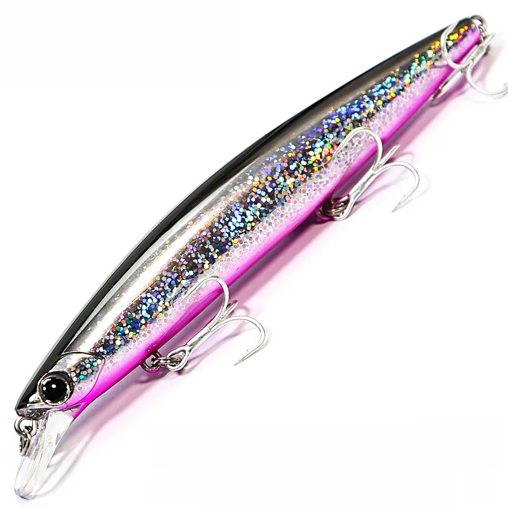 B & U 135mm 27.1g Ultra longue coulée 135S eau salée coulant méné poids leurre de pêche bar appât dur