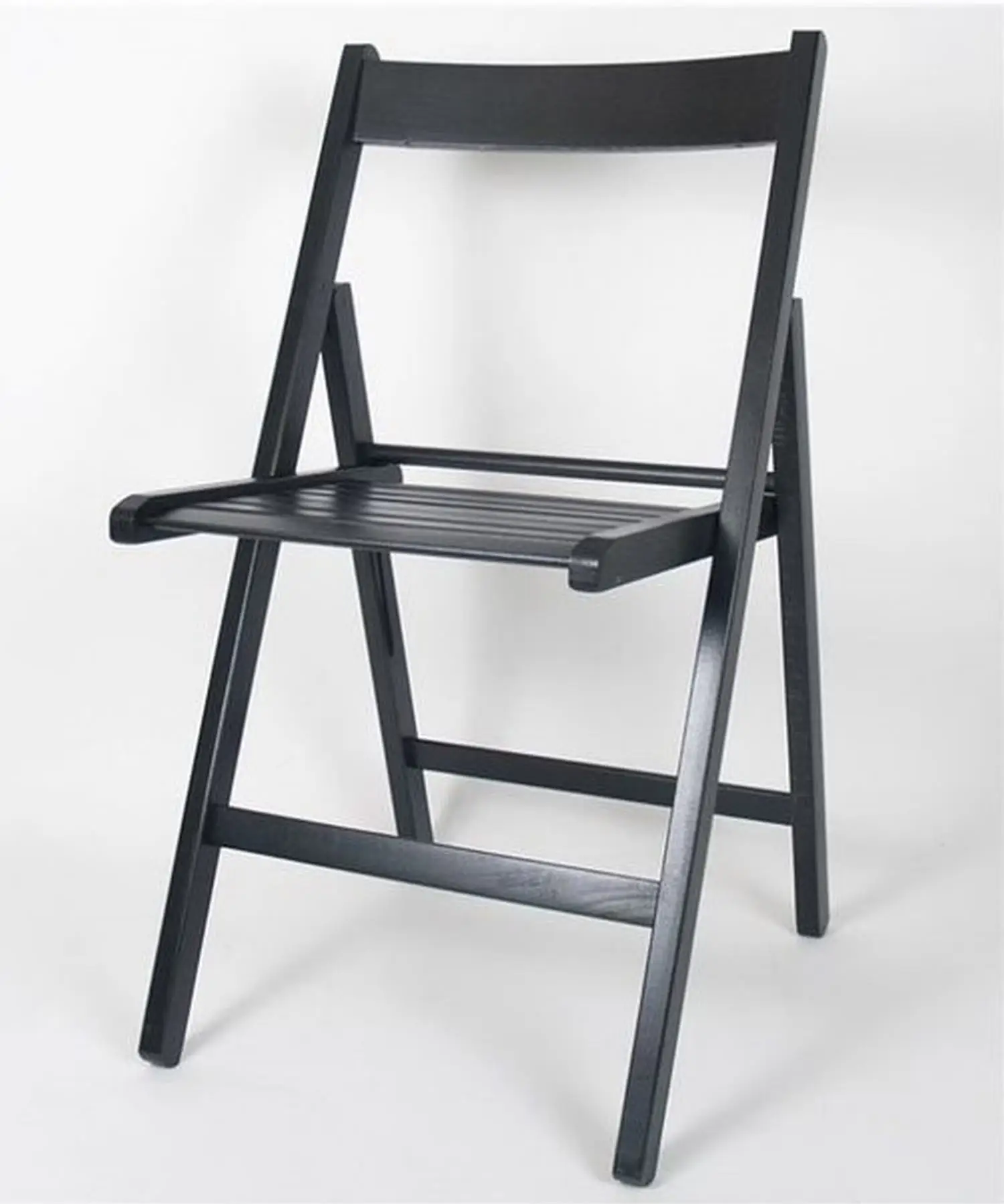 Black Color wooden folding chair (price per unit) home event furniture