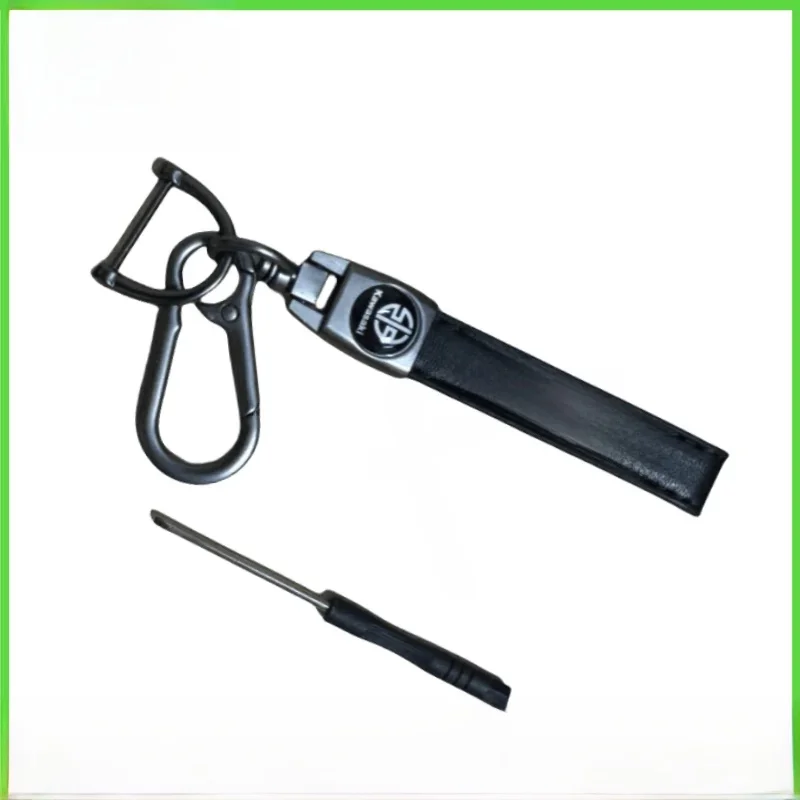AliExpress 1PCS For Kawasaki Ninja H2 400 300 650 Z750 Z900 Z800 Z400 Z1000 Z650 accessory metal leather motorcycle keychain