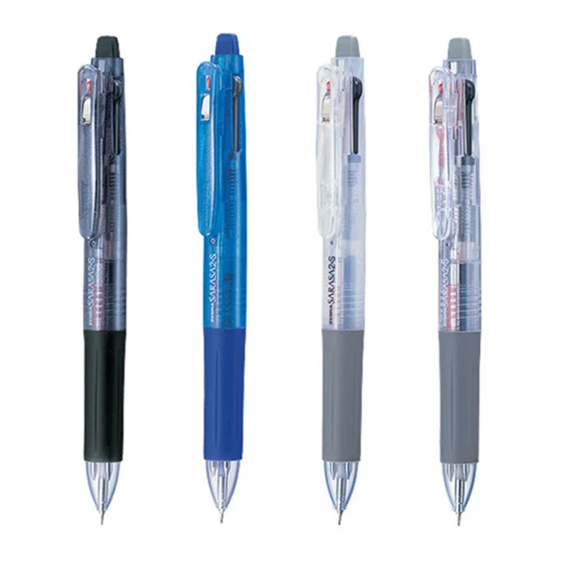 Zebra Sarasa 2 + S Sharp Multi Pen 1piece SJ2 0.5mm Knock Ball Pen zebra Sarasa 2 + s sharp multi-pen SJ2 05 knock type ballpen