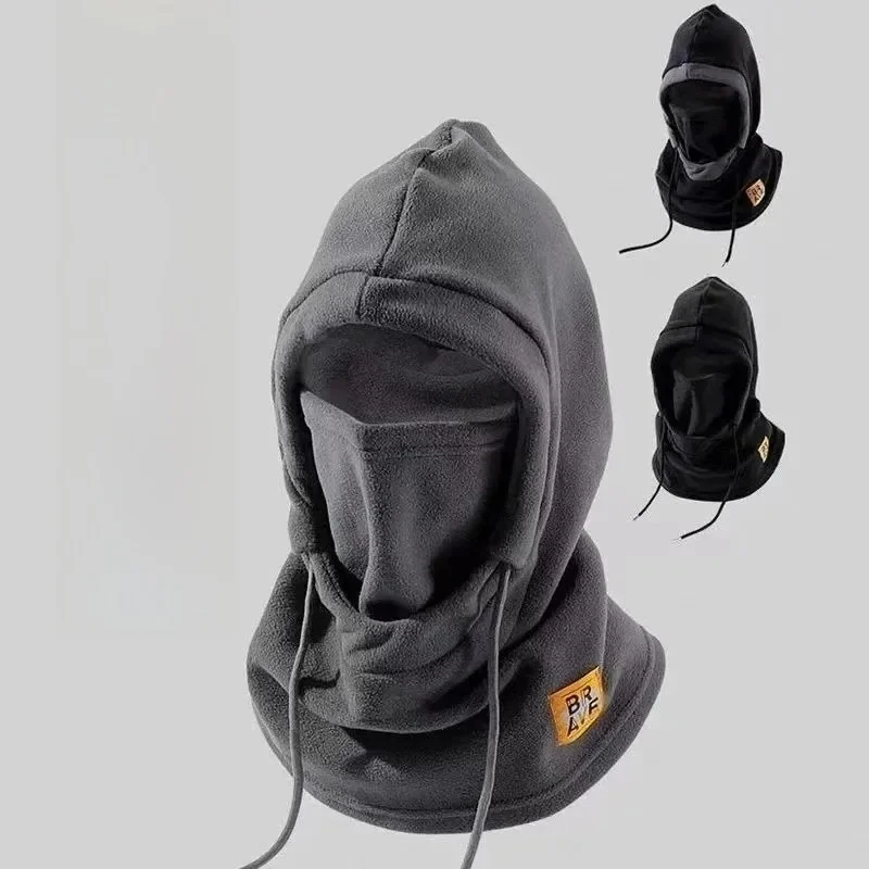 AliExpress NONE Winter Warm Hat with Mask and Neck Warmer 3-in-1 Windproof Balaclava forMen and Women Masked hat Cycling Cold Weather Protection