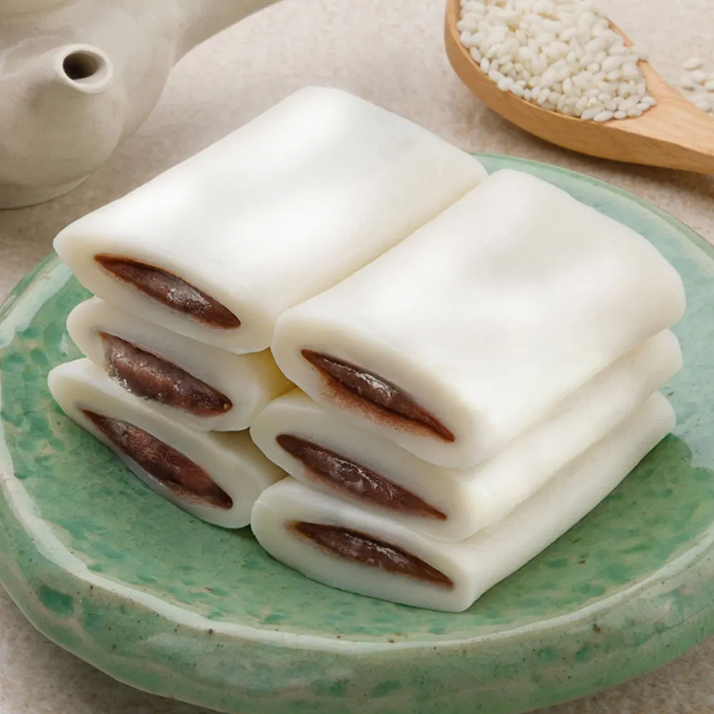 Sirujoa Rice Cake /1+1 of Paste Rice Cake / The Sweet Red Bean Rice Cake Slices / RiceCake