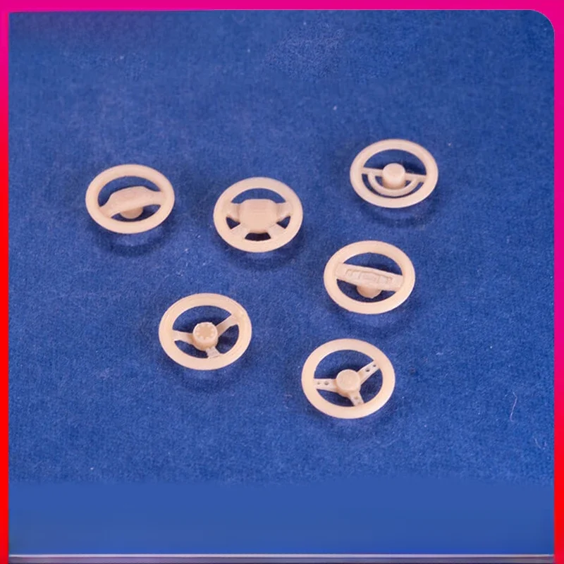 Kickcar 1/64 modèle de volant de voiture Diorama résine non colorée outils de réparation de scène de Garage décoration Simulation scène jouet