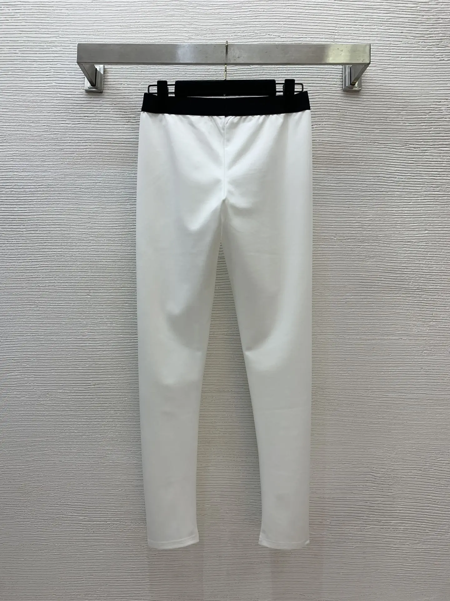 

High quality spring and summer women's contrasting color vest ➕ Ribbed elastic tight leggings HL028