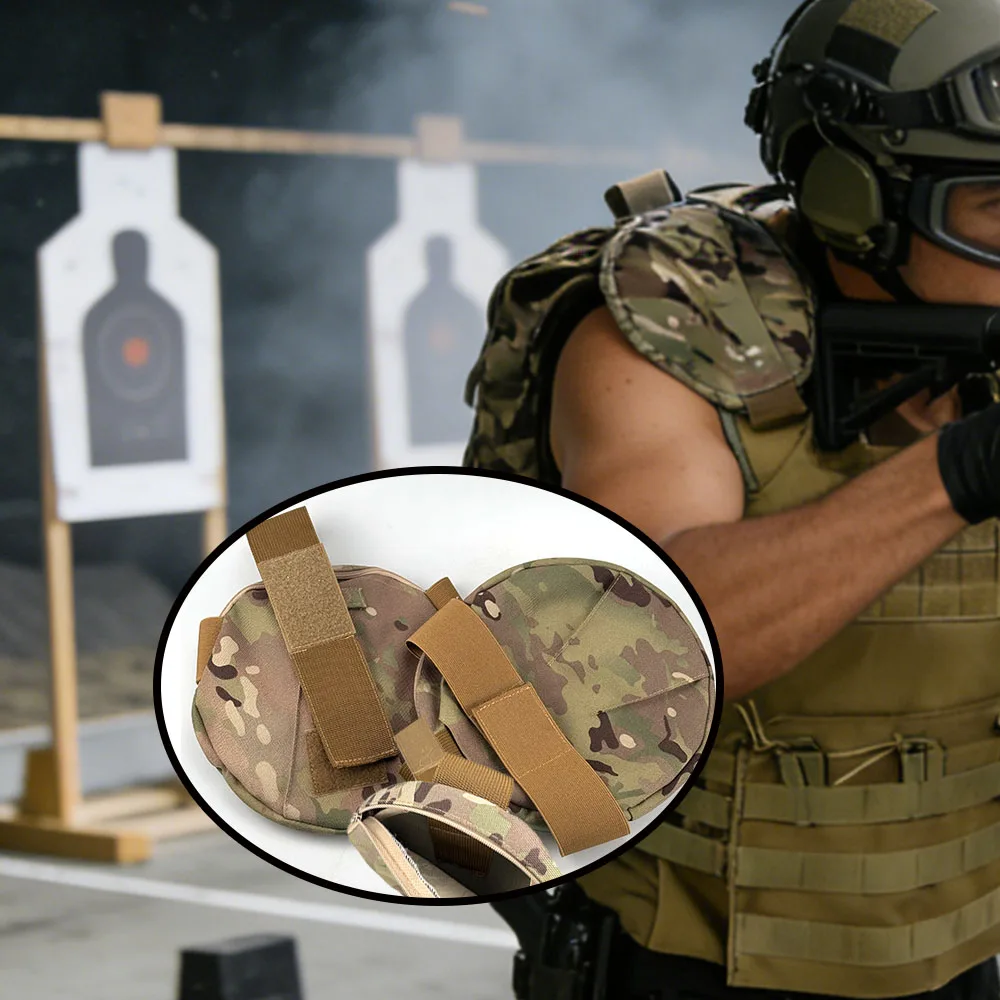 

Tactical Shoulder Armor Bag , Shoulder Guard Airsoft Gear Equipment ,Shoulder Protector Shoulder Pads for Hunting Shooting