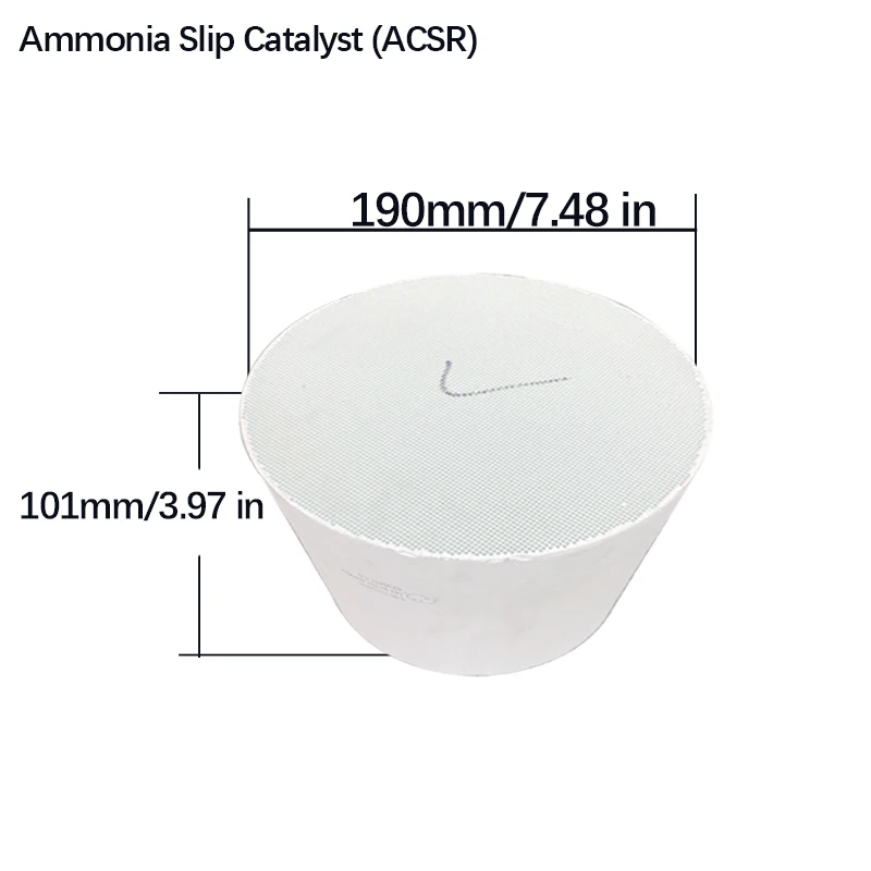 Universal ASCR Catalyst for Diesel Engines 190-101mm Ammonia Slip Reduction Core