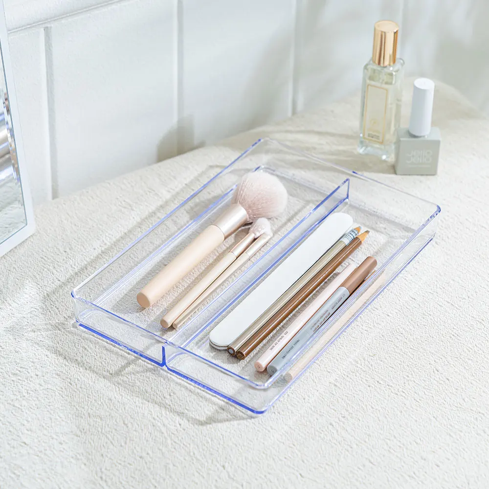 Changshin Living Made in Korea Crystal Beauty Organizer Set of 4 Makeup Storage elegant functional tidy