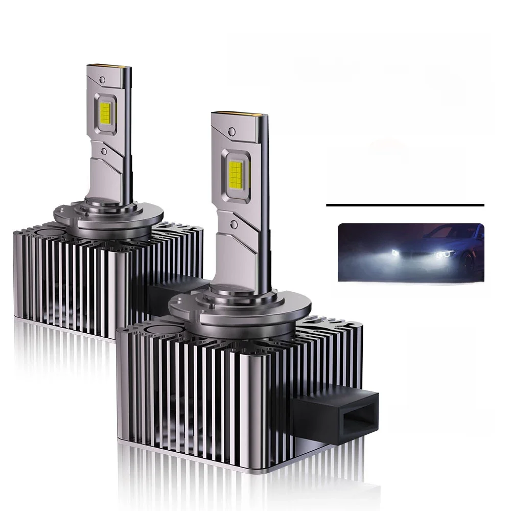 Lâmpadas LED para carros, luzes automáticas, Canbus, nenhum erro, Série D, D1S, D3S, D4S, D5S, D2S,