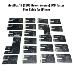 Testeur de câble LCD flexible pour iPhone, compatible avec iTestBox 12, nouvelle version S200