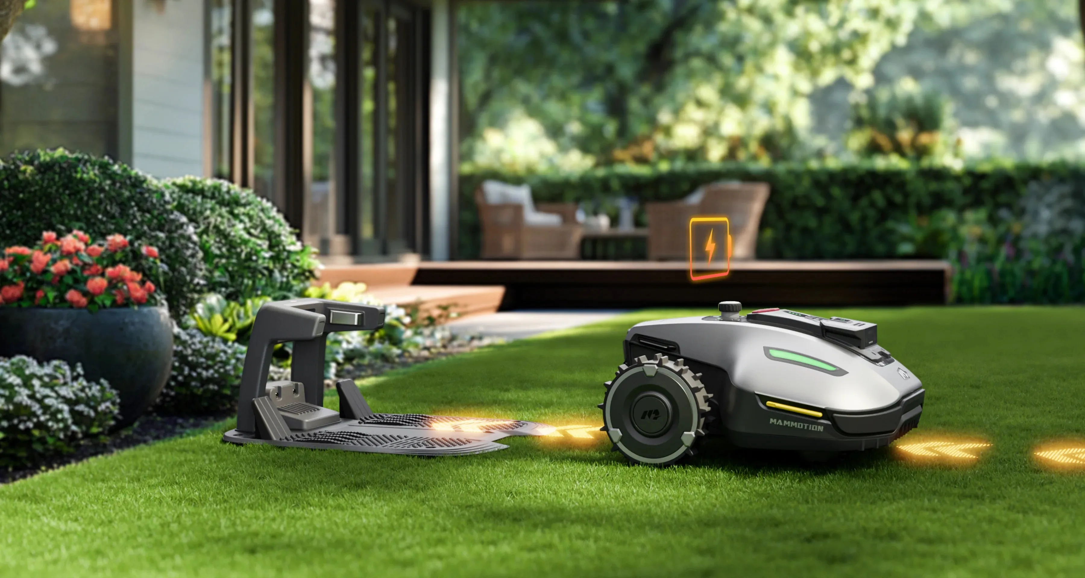 BRAND New YUKA 2000 wireless robotic mower with AI obstacle avoidance now available