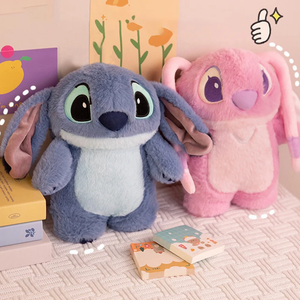 ديزني غرزة أنيمي الشتاء اضافية كبيرة أفخم زجاجة ماء ساخن المرأة المنزل المياه ملء جهاز تدفئة محمول هدية عيد لصديقة #5