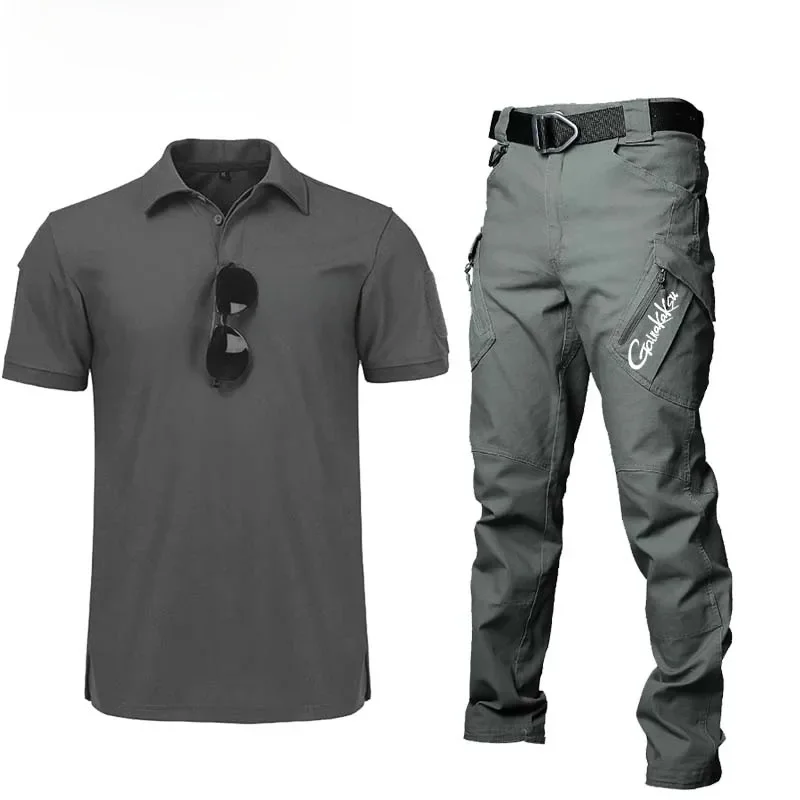 Vêtements de sport de plein air imperméables, chemise de pêche réfléchie, ensemble de costume de pêche, pantalon, collection printemps et été