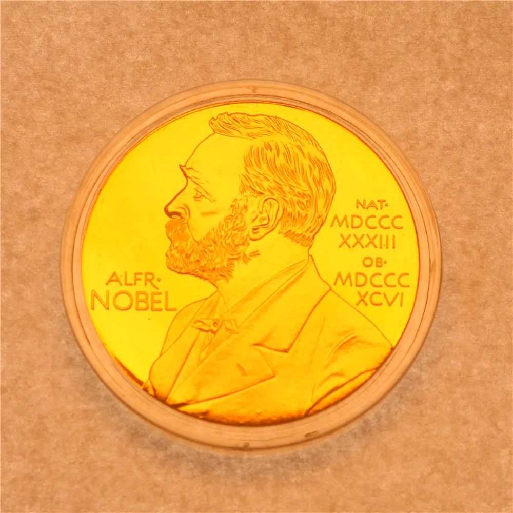 2016 Swedish Nobel Heads Coin,The Nobel Prize In Physiology Or Medicine Gold Coin