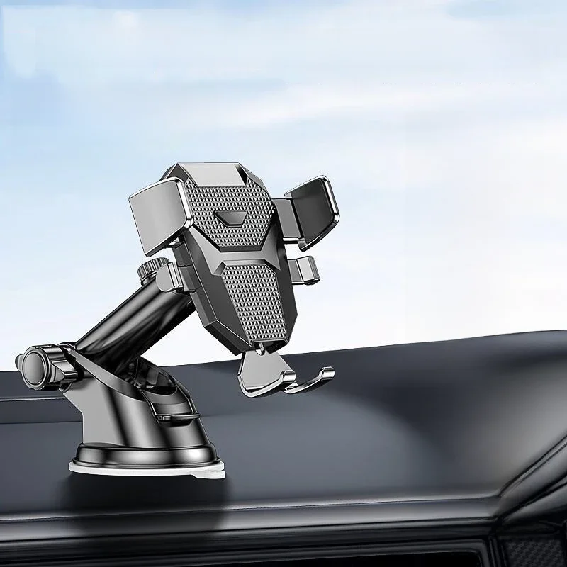 Support universel de téléphone de voiture à ventouse pour smartphones, support de cellule mobile, support rapide pour tableau Prada, pare-brise à 2023 °, 360-7 pouces, nouveau, 4.0