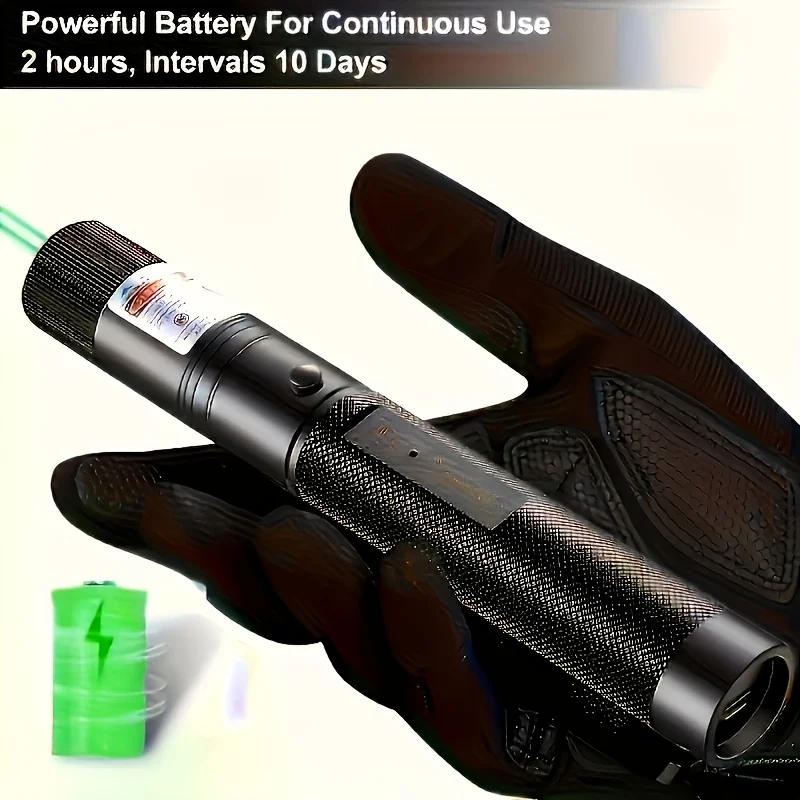 1PCS Laser Pointer- USB Charging Built-in Battery Laser Torch Long Range Laser Light Pointer Toys Laser P