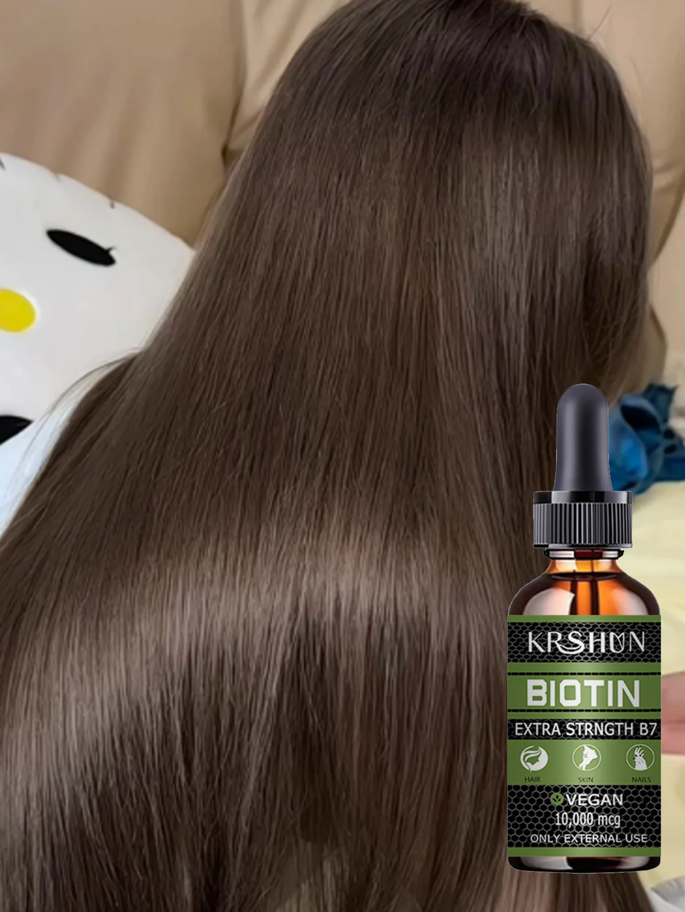 Fragrance-Free Skincare Product, Hair Care Essence, Suitable for All Skin Types, Keeps Skin Hydrated, Gentle & Non-Irritating, W - Image 6