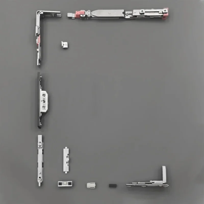 Système de fenêtre tournante et inclinable à 20 fentes, norme européenne de haute qualité, quincaillerie de fenêtre, accessoires pour fenêtre en aluminium