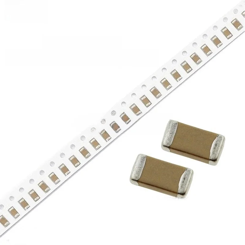 100szt 1206 SMD Chip Wielowarstwowy kondensator ceramiczny 0.5pF - 100uF 2 3 4 5 6 7 8 9 pF 6.8nF 15nF 330nF 100nF 0.1uF 2.2uF 4.7uF 10uF — zdjęcie 2