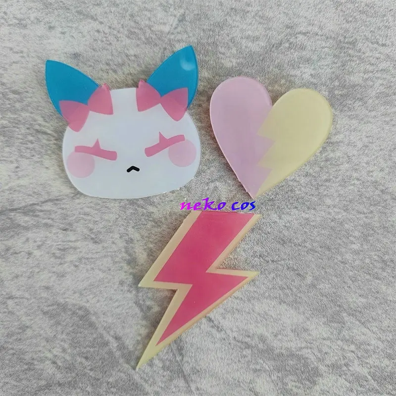 Vtuber Nijisanjien EN7 XSOLEIL Kotoka   Kana  Cosplay Accessory  hairpins  Accessories