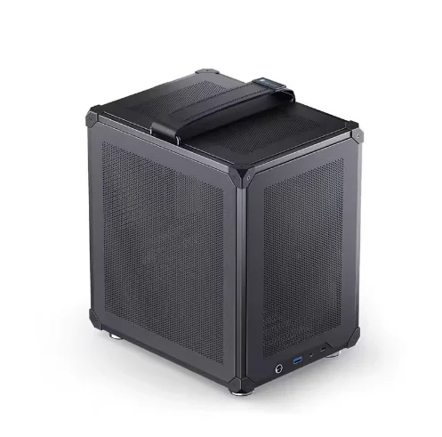 

JONSBO C6 ITX Mid-Tower Портативная ручка с кулером питания MicroATX Form Factor Подходит для видеокарты Компьютерная башня