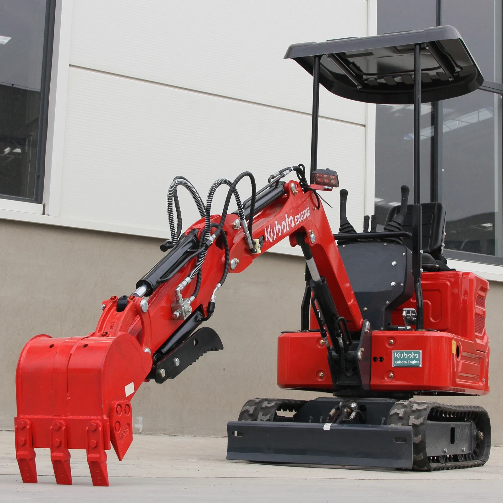 Full Payment not a Deposit MP16R 2000lb Mini Excavator with Hydraulic Thumb Clamp and Kubota Engine