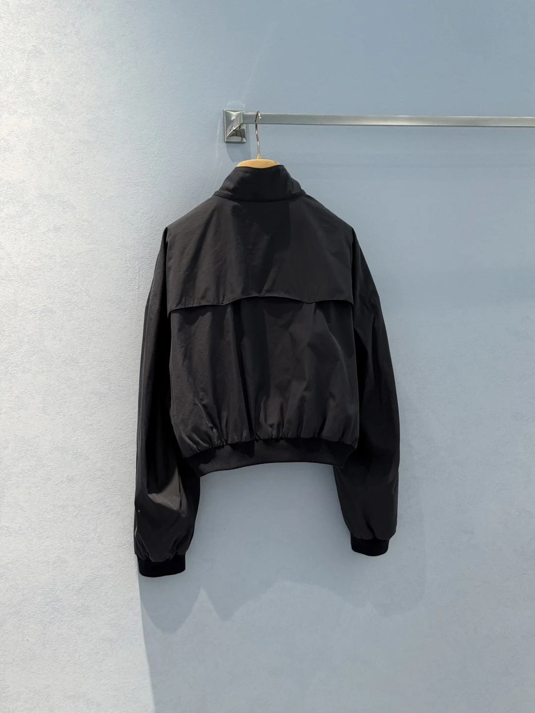 

2025 New Spring And Summer Casual Versatile Black Solid-color Jacket Long-sleeved Women's top