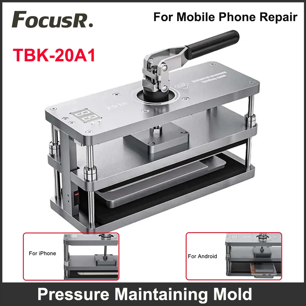 

TBK-201A Universal Pressure Holding Module For iPhone LCD Display Screen Back Glass Replacement Press Rotary Repair Fixture Tool