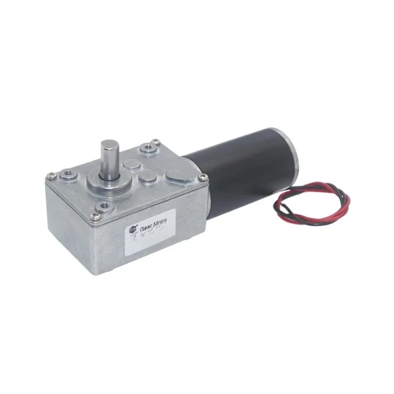 5840-31ZY-Moteur à engrenage CC à vis sans fin, petit moteur l'inventaire, couple élevé, haute puissance, vitesse réglable, 12V, 24V, 10 tr/min à 470 tr/min, 5.0