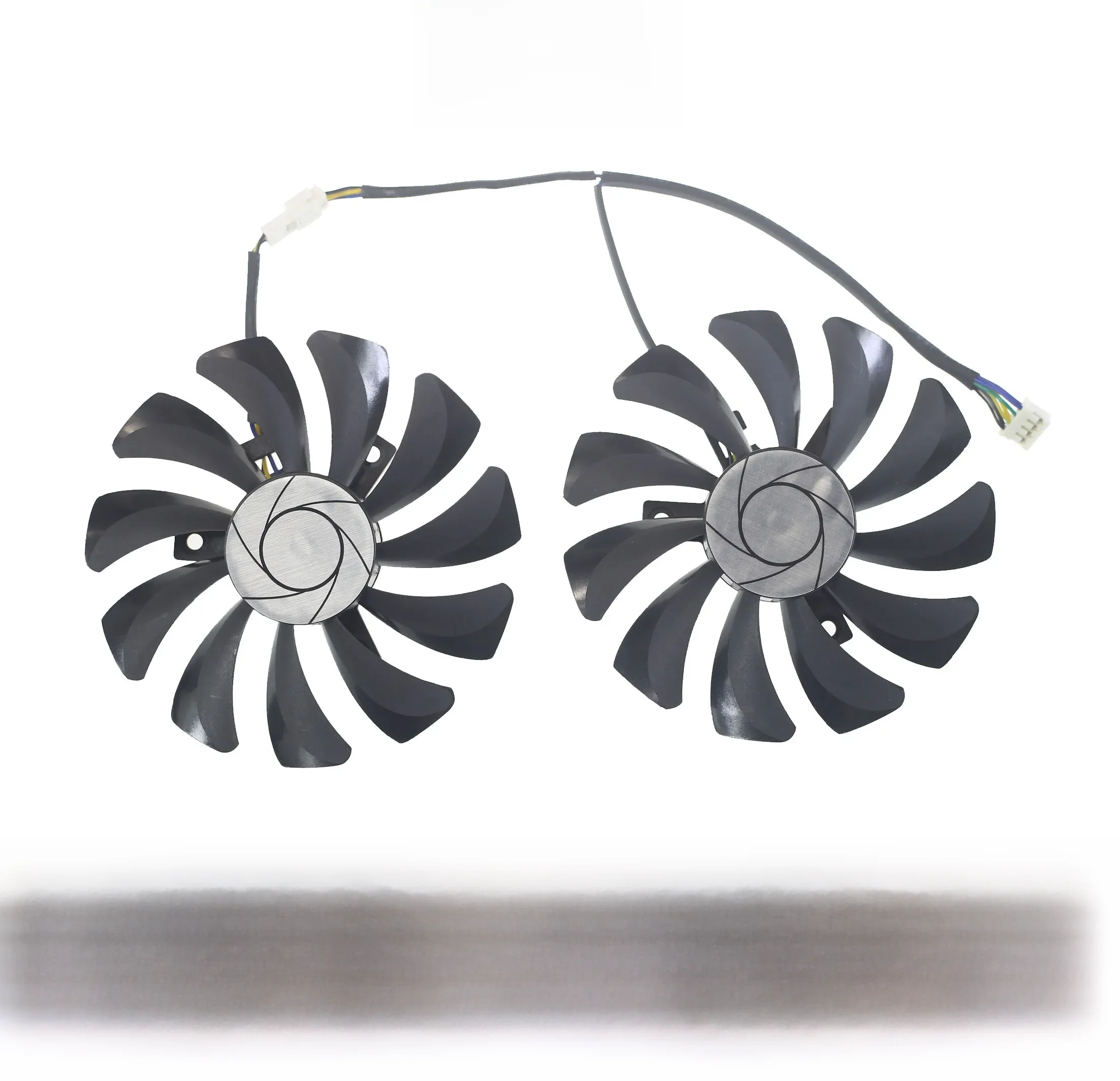 2 sztuk/zestaw P106 GTX 1060 GPU VGA chłodnicy dla MSI GeForce GTX1060 GTX-1060-6GT-OC INNO3D GTX 1060 6GB karta graficzna do wideo chłodzenia — zdjęcie 2
