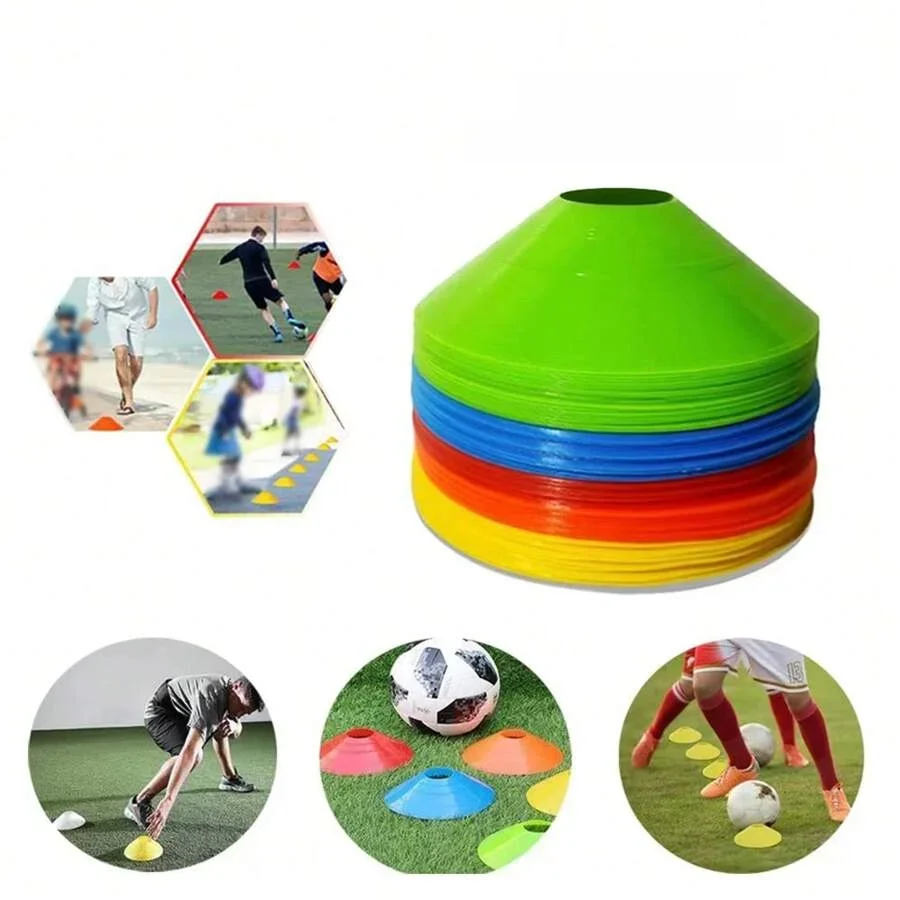 Panneau d'entraînement de Football, 10/20/30 pièces, cônes résistants à la pression, disques marqueurs, seau, basket-ball en plein air, entraînement de Football, sport