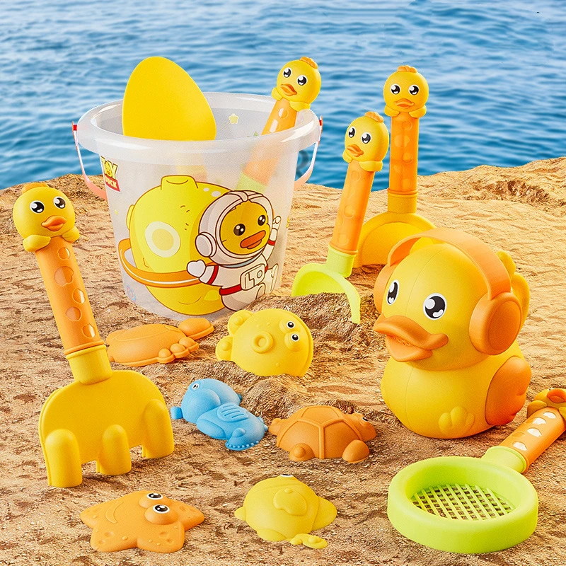 Children Sand Toys Kids Beach Bucket Set Kit Summer Water Fun Toys Beach Box Hobbies Gifts for Kids