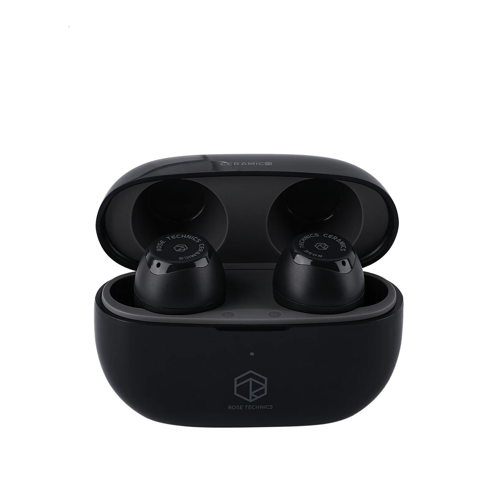 اطلب مسبقًا من ROSE TECHNICS Ceramics Bluetooth 5.3 سماعة أذن لاسلكية مع تشغيل إلغاء الضوضاء ENC شحن 10 دقائق تشغيل لمدة ساعتين