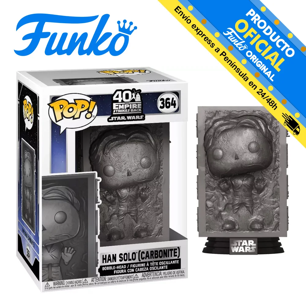 48328 FUNKO POP! Star Wars: The Empire Strikes Back – Han Solo Karbonit İçinde: 40. Yıl Özel Kolleksiyon Kutsal Bir Hediye mi?