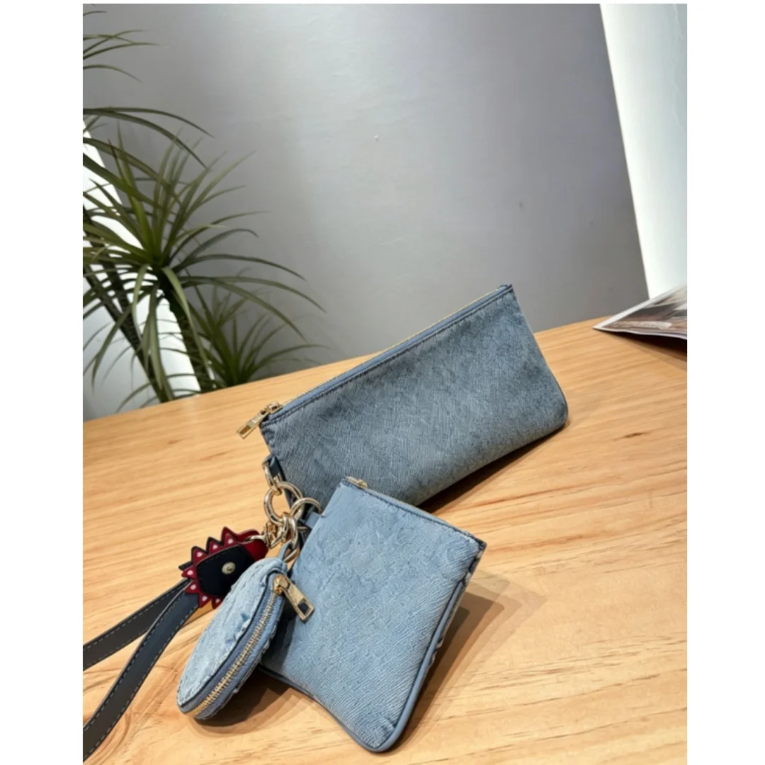 

New Style Size 23*12CM High Quality Women's Fashionable Classic Printed Small Leather Wallet No Box
