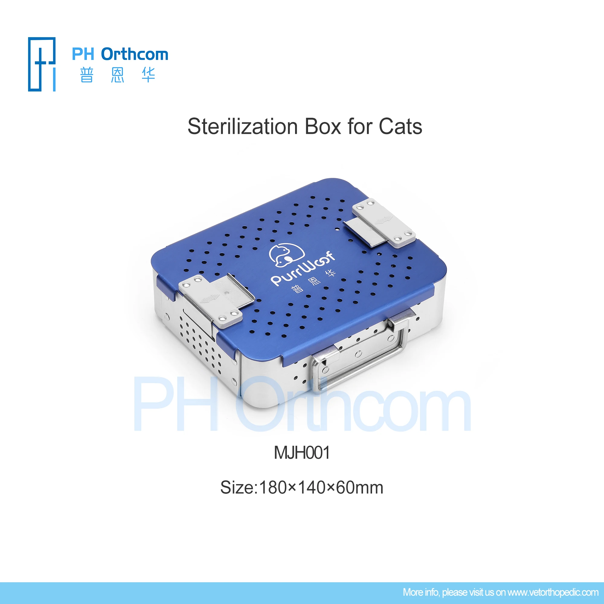 Sterilization Boxes for Cats Surgical and Orthopaedic Instruments Veterinary Clinic Use