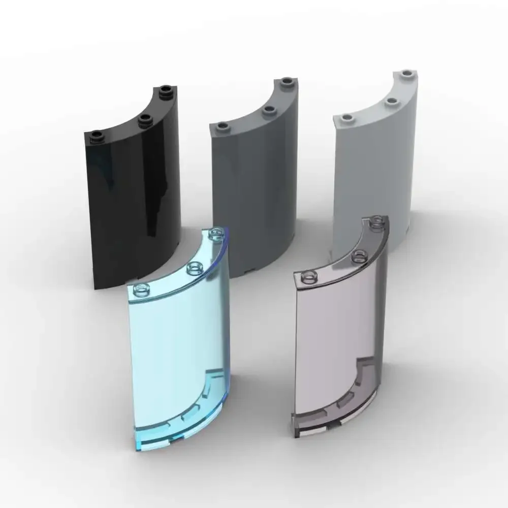 MOC 10 pièces 30562 cylindre quart 4x4x6 blocs de construction 46361 briques murales particules éducatives bricolage jouet enfants anniversaire enfant cadeau