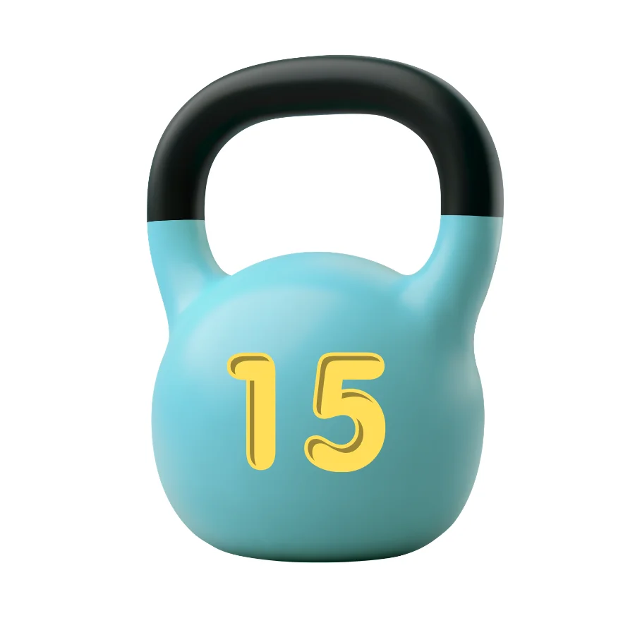 Kettlebell Body Exercise Strength Blue 15 kg