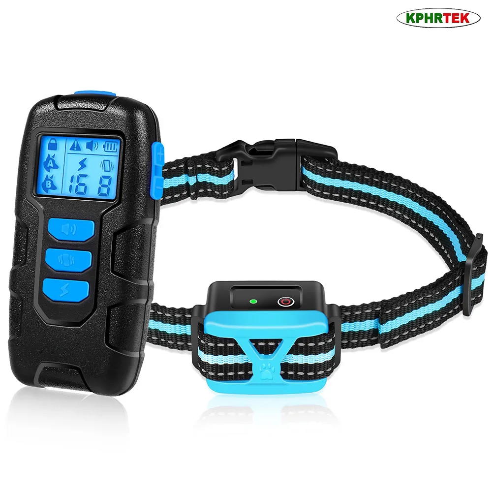 AD-P21 Dog Training Collar with Remote Control Sound Vibration Adjustable Static Modes for Indoor and Outdoor Training