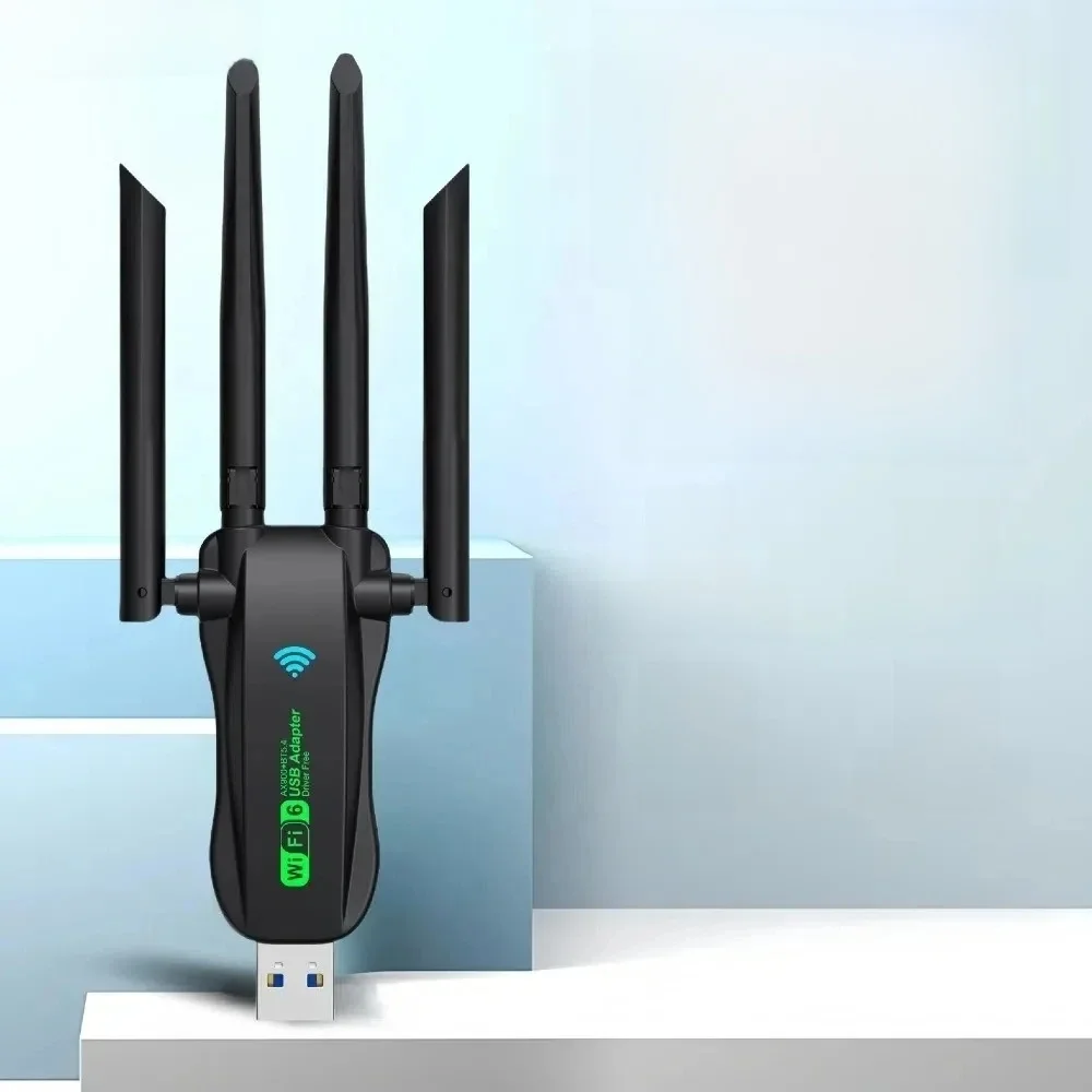 150m Adapter USB Bluetooth 5.4 4 anteny Dongle do komputera Bezprzewodowa mysz Klawiatura Muzyka Audio 900Mbps Odbiornik sieciowy Nadajnik — zdjęcie produktu 7