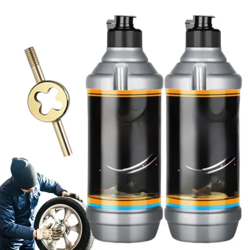 Kit de réparation de pneus, mastic de pneus, Non destructif, environnemental, plat rapide, pour petits et moyens véhicules routiers à roues, 400ml