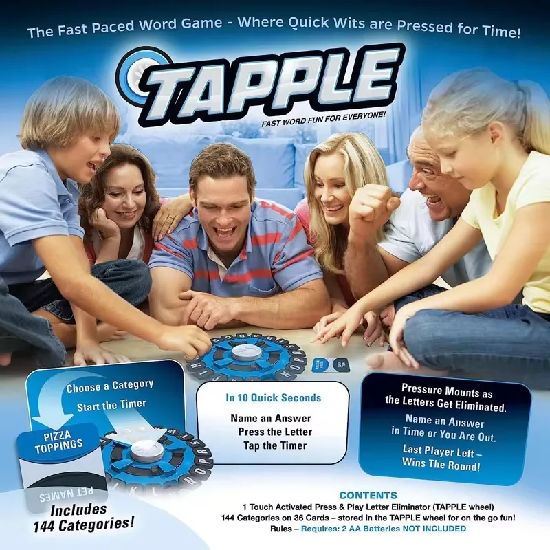 Tapple Word Game Usapoli Tapur tapple board game Family parent-child interactive desktop creative interactive coordination game