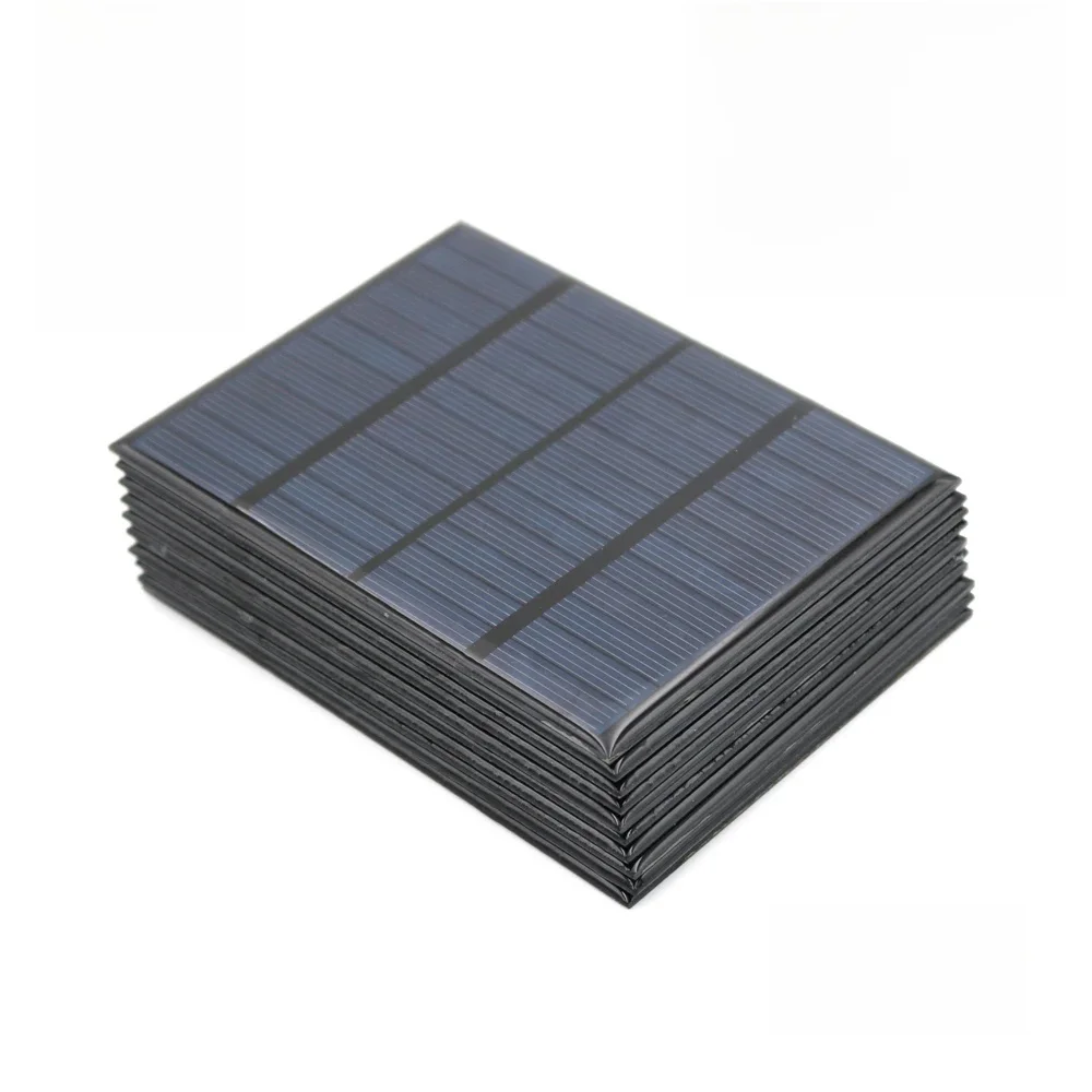 10szt Panel słoneczny 12V Mini Układ Słoneczny DIY Do Ładowarek Telefonów Komórkowych Przenośny Ogniwo Słoneczne 1.5W 1.8W 1.92W 2W 2.5W 3W 4.2W — zdjęcie produktu 2