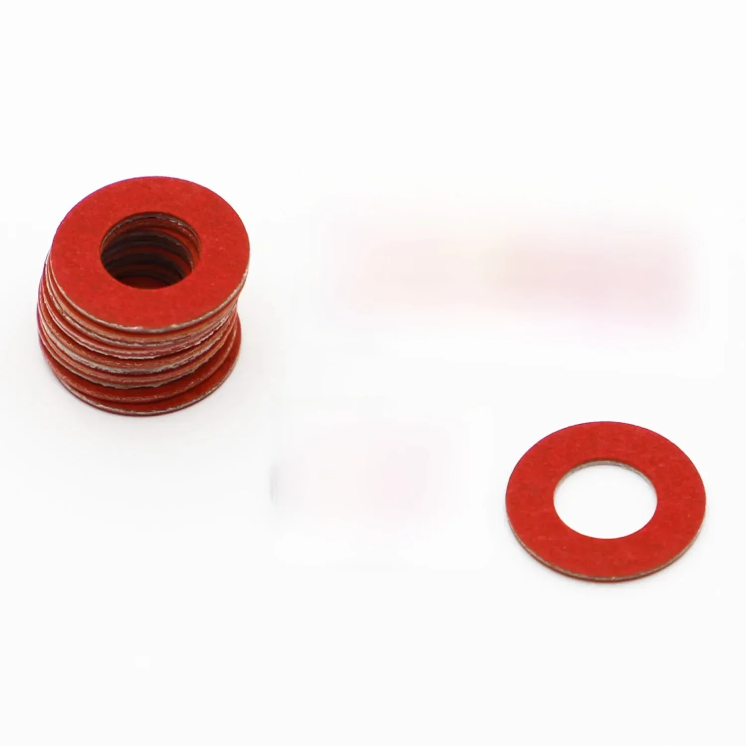 20-100 M2 M2.5 M3 M4 M5 M6 M8 M10 M12 M16 fibre de papier en acier rouge isolant rondelle plate isolation plaine joint anneau Meson entretoise