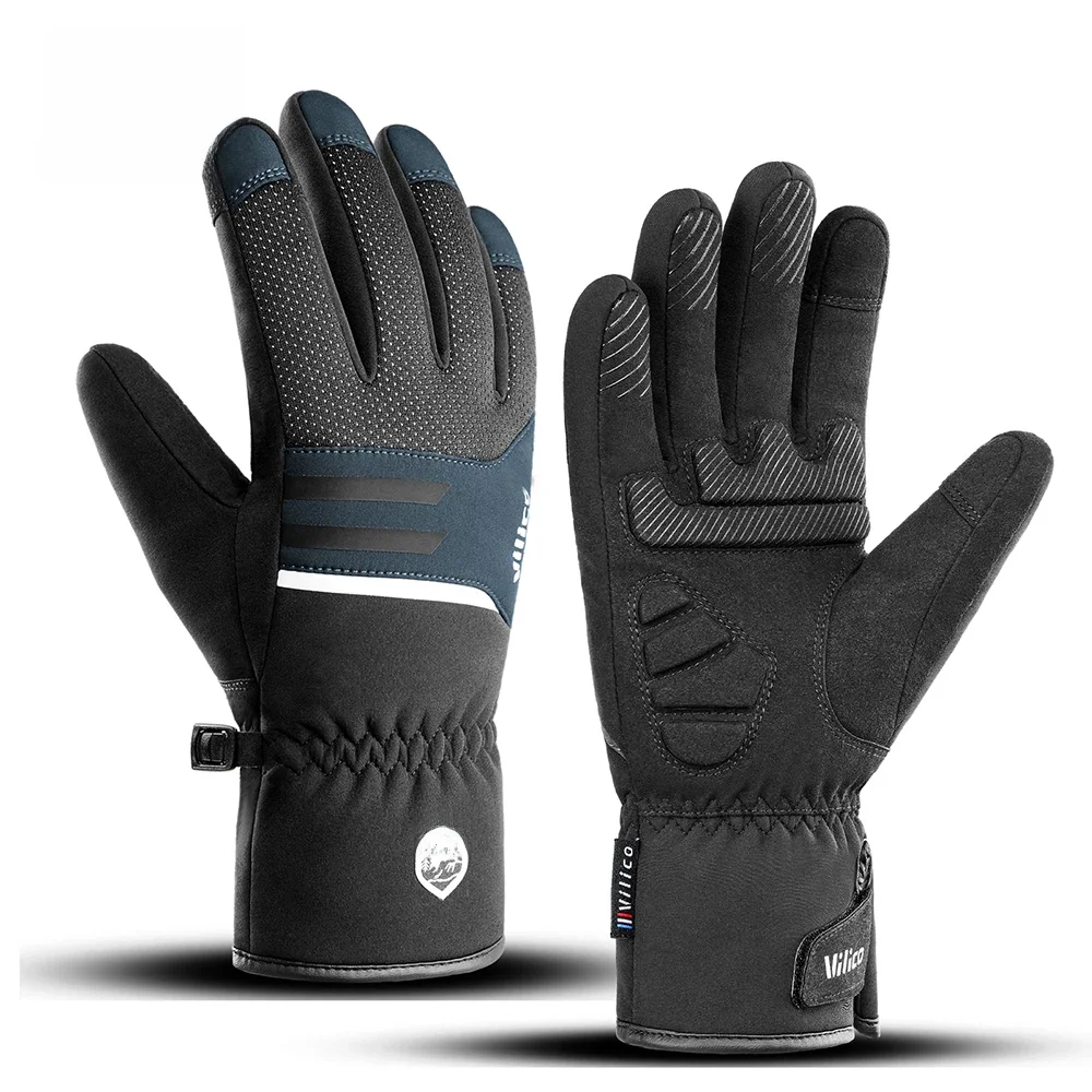 AliExpress Kyncilor Winter Men'S Gloves Full Windproof Sports Riding Touchscreen Hiking Motorcycle Ski Non-Slip Warm Women Cycling Gloves