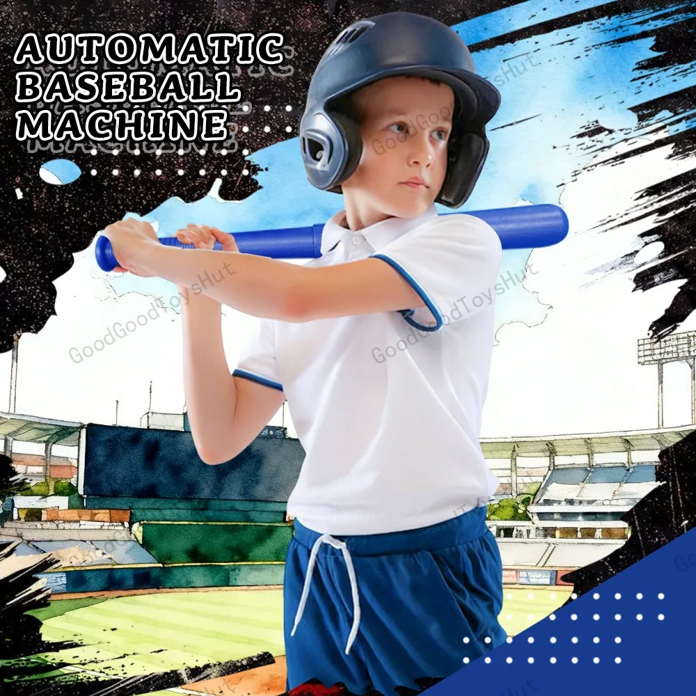 Outdoor Baseball Toy Set with Bat & 10 Balls, Backyard Sports Training Kit for Kids, Summer Play Gift