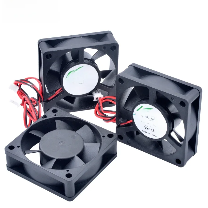 ACP6020 6cm 60mm wentylator 60x60x20mm DC5V 12V 24V 2pin wentylator chłodzący odpowiedni do obudowy zasilacz ładowarka falownik — zdjęcie 2