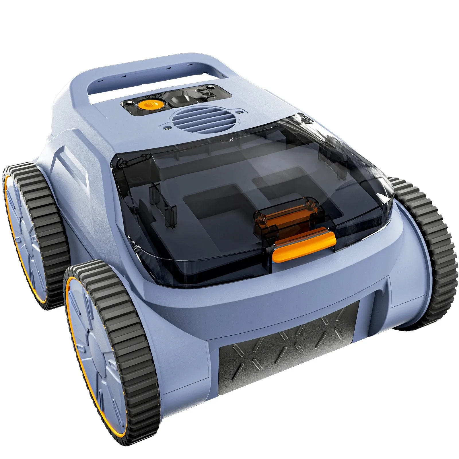 Seauto SAT20 Zwembadrobot 150 minuten werkduur tot 2000 m², 45.000 Pa krachtige zuigkracht, wandklimmend voor bovengrondse/ingegraven zwembaden
