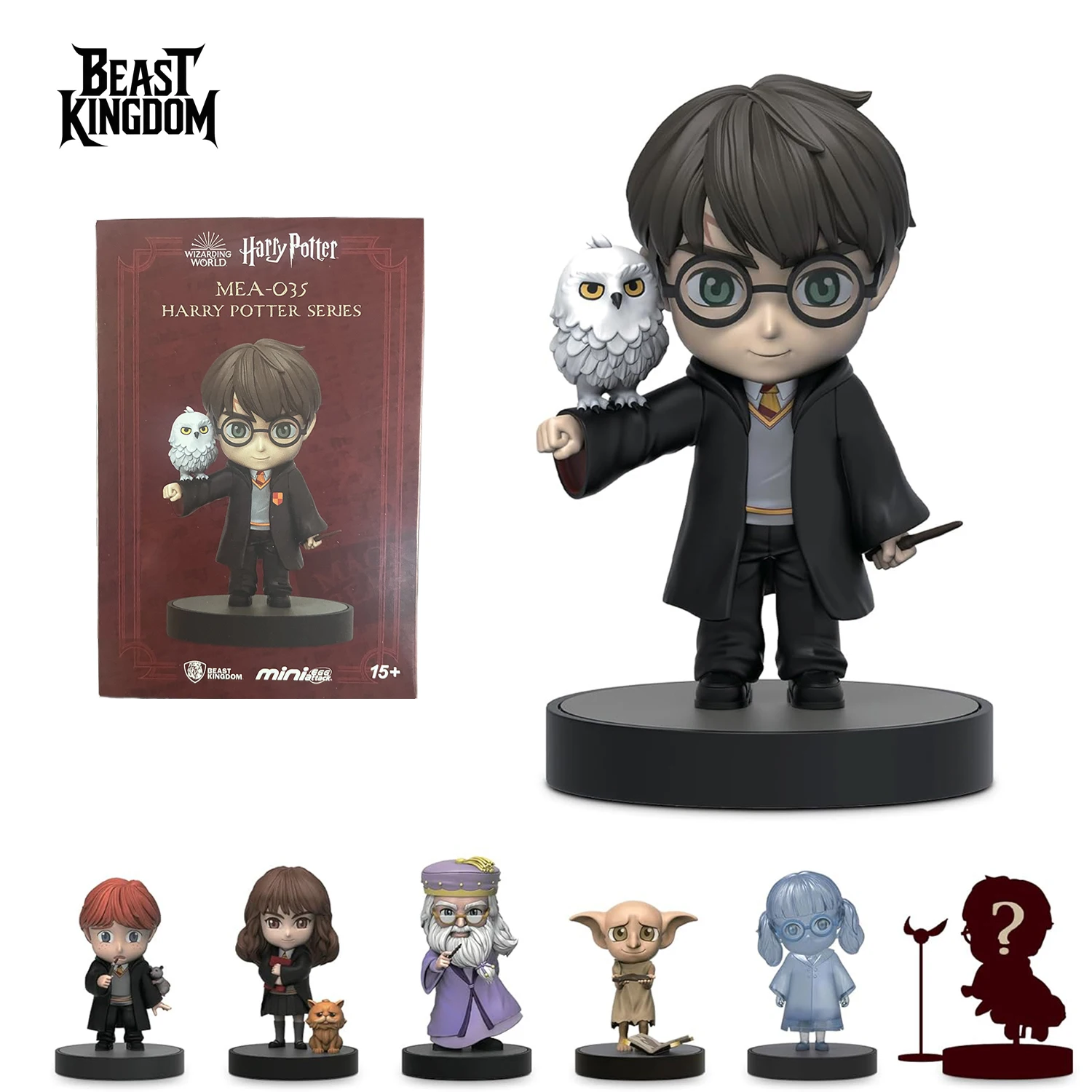 

[Beast Kingdom] Harry Potter Blind Box, Desktop Decor for Office & Bedroom, Single Box/Random Style.