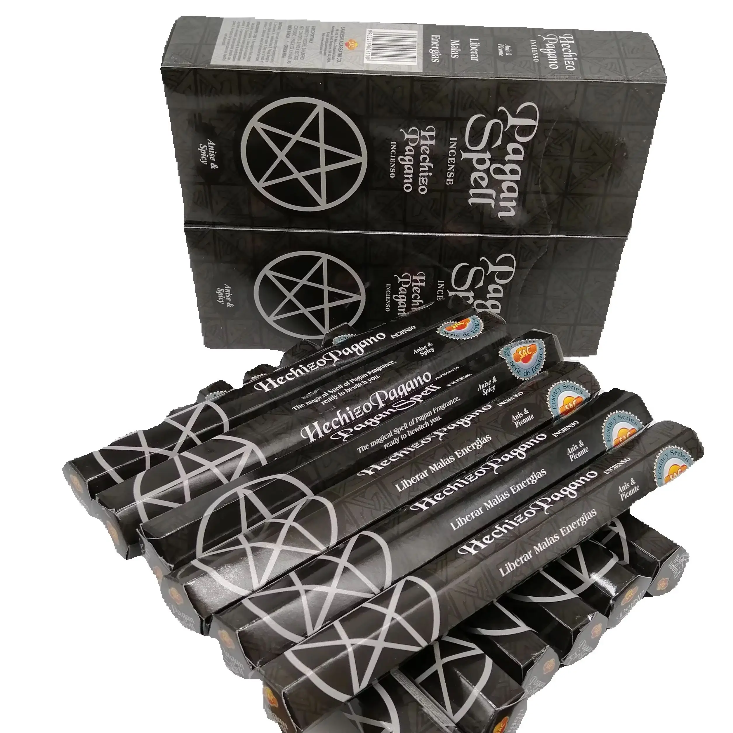 Pagan Spell Incense 12 Boxes of 20 Grams Each Made in the Idia in One of the Most Known Manufacturers in the World